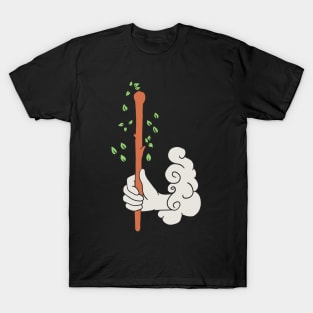 Tarot Ace of Wands Pattern T-Shirt